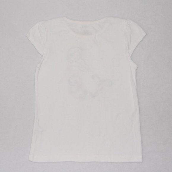 Gymboree Girls Size 7, Mermaid Flower Girl Applique Top, 100% Cotton - Picture 3 of 3